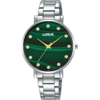 Lorus Damen-Uhr Quarz Edelstahl mit Metallband RG229VX9