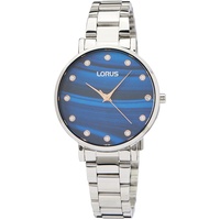 Lorus Damen-Uhr Quarz Edelstahl mit Metallband RG227VX9