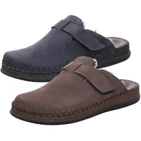 ROHDE Herren Pantoffel Hausschuh Leder Warmfutter Alassio 6790, Größe:45