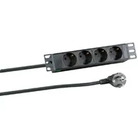 EFB-Elektronik Steckdosenleiste 2 m Grau 4 St.