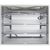 Exacompta Exacompta, Dokumentenablage, Schubladenbox Ecobox A4+)