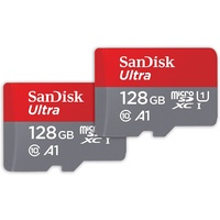 SanDisk Ultra microSD + SD-Adapter UHS-I U1 A1 140