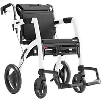 Rollz Motion 2.1 Rollator und Rollstuhl pepple white 1