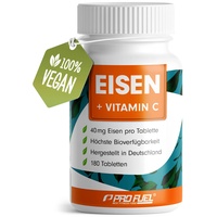 ProFuel Eisen + Vitamin C 180 Tabletten