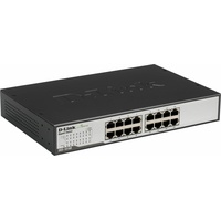 D-Link 16-Port Gigabit Switch unmanagd lufterlos 16x10/100/1000T DGS-1016D/E neu