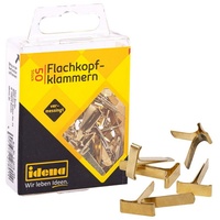 IDENA Flachkopfklammern, 50 Stück,