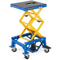 MSW Scherenhebebühne mit Rollen 150 kg