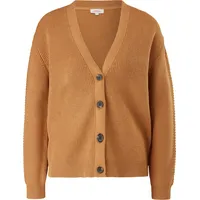 S.Oliver Cardigan aus Baumwollmix Damen, braun, 48