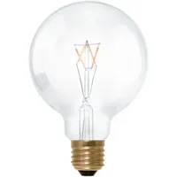 Segula LED Globe 95 klar E27 3W warmweiß