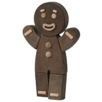 Boyhood Gingerbread Man Holzfigur, Eiche