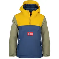 TROLLKIDS Kirkenes Anorak Jacke - Golden Yellow / Mystic