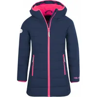 TROLLKIDS Wintermantel Stavanger in / Pink navyblau|orchideenpink 80-92cm 1-2J