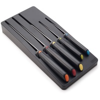 Joseph Joseph Elevate Knives Store 5-teiliges Messer-Set mit Schubladen-Aufbewahrungseinlage,