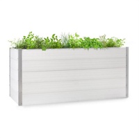 Blumfeldt Nova Grow Gartenbeet Hochbeet 195x91x100 cm WPC Holzoptik