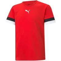 Puma teamRISE Trikot Kinder red/pumablack/pumawhite 128