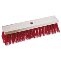 CIMCO Straßenbesen ohne Stiel Farbe rot, 400mm 143024