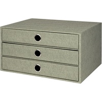 RÖSSLER Schubladenbox Sage, 3 Schübe A4,