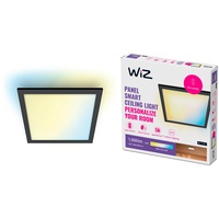 WIZ LED-Panel Quadratisch Tunable White 1000 lm Schwarz 30