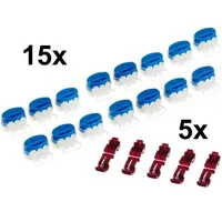 Genisys 15 Kabel Verbinder + 5 Anschlussklemmen kompatibel für