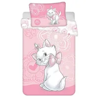 Jerry Fabrics Bettwäsche Marie Aristocats, 100% Baumwolle, Bettbezug 100