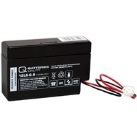 Q-Batteries 12LS-0.8 12V 0,8Ah Blei-Vlies-Akku / AGM mit JST