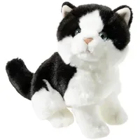 HEUNEC Misanimo Kätzchen 24 cm Schwarz/Weiß