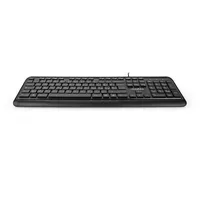Nedis Kabelgebundenes Keyboard US-Layout DE