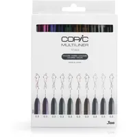 Copic COPIC® Multiliner Color Fineliner farbsortiert 0,3 mm, 10
