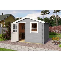 Lasita Maja Wels 3 3,39 x 3,2 m grau