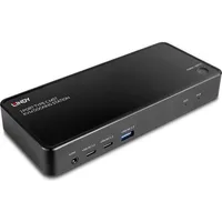 Lindy KVM 4002888432023 Dockingstation - Black