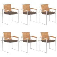 VidaXL Gartenstuhl 85 x 0 x 0 cm braun