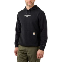 CARHARTT Force Logo Graphic Hoodie Men Black - L