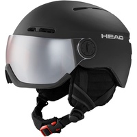 Head KNIGHT Visier Skihelm für Erwachsene, Unisex, Black, XL/XXL
