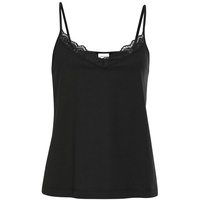 LASCANA Spitzentop Damen schwarz Gr.36/38