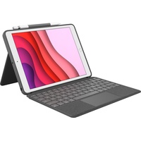 Logitech Combo Touch Tablet-Tastatur für iPad 7. Generation graphite
