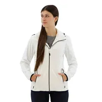 CMP Zip Hood 32a0456 Softshelljacke - White - XL