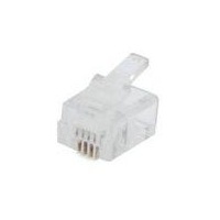 VELLEMAN WESTERN-MODULAR-STECKER RJ11 6P4C, 50 St. PRO BLISTER