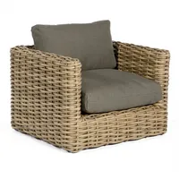 SonnenPartner Loungesessel Sands Aluminium mit Polyrattan Light Oaks Lounge-Sessel