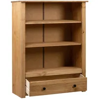VidaXL Bücherregal 80 x 35 x 110 cm Massivholz