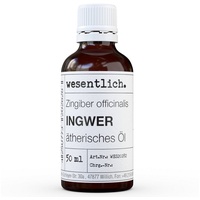Wesentlich. Ingweröl - ätherisches Öl von wesentlich. - 100%