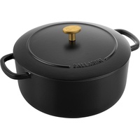 BALLARINI Bellamonte Cocotte 24 cm rund schwarz