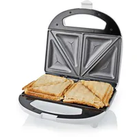 Nedis KASM110FWT Sandwichmaker | 700 W | 20.5 x