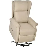 Homcom Aufstehsessel Leinen 72,5 x 94 x 109 cm