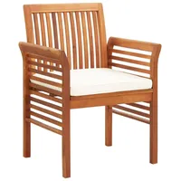 VidaXL Gartenstuhl 60 x 60 x 90 cm braun