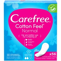 Carefree Slipeinlagen Cotton Feel Normal mit Frischeduft 56 St.