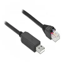 DeLock 64158 / USB Netzwerkkabel, Patchkabel 0.25m Schwarz