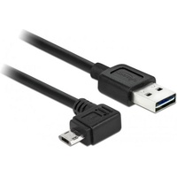 DeLock Easy - EASY-USB 2.0 Typ Micro-B Stecker gewinkelt