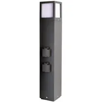 Deko-Light Außenstandleuchte Aluminium 65,0 cm 1x max. 20 W