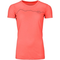 Ortovox 150 Cool Mountain TS Damen T-Shirt-Pink-Rosa-S