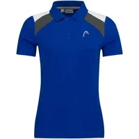 Head CLUB 22 Tech Polo Shirt Women, royalblau, XS